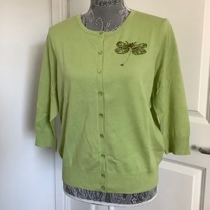 Notations Women's Cardigan, Size XL